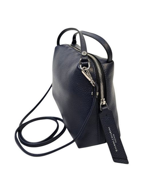 borsa donna alifa in pelle martellata blu Gianni Chiarini | BS8148-COMM GRN0208